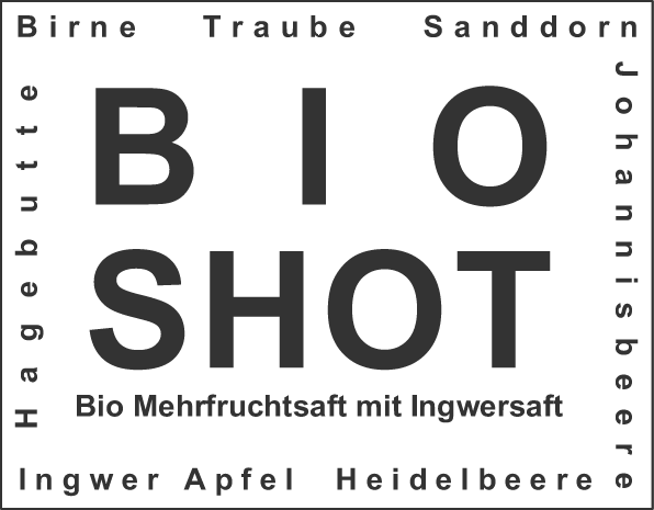 BIO SHOT mit Ingwer