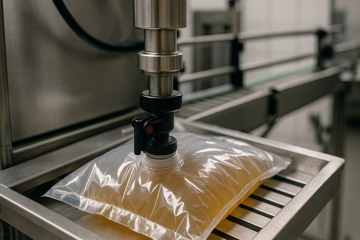 Bag-in-Box Befllung im Detail